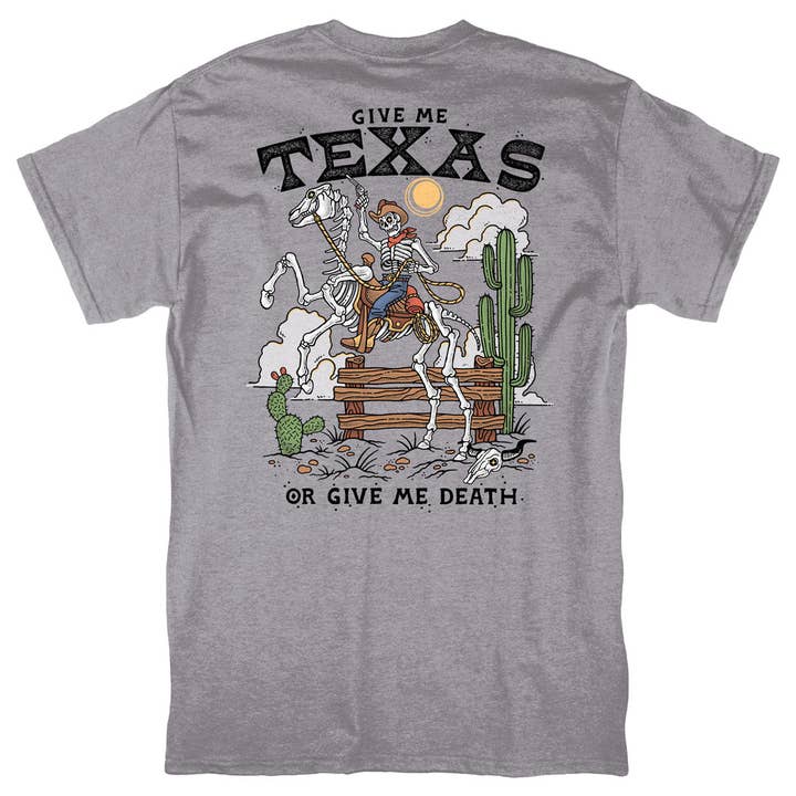 Give Me Texas Tee for wholesale by Outhouse Designs