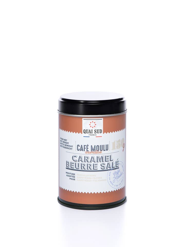 GROUND COFFEE CARAMEL SALTED BUTTER for wholesale by QUAI SUD