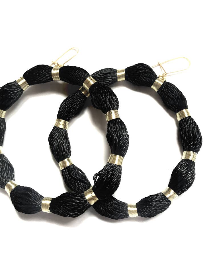 Notte Hoops, Venice Collection for wholesale by David&Martin Jewellery