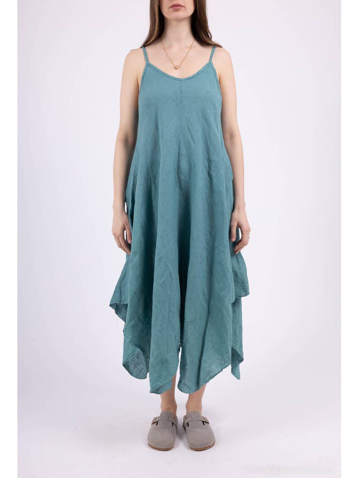 Shyloh - Wholesale Dress - Women's - Flowy linen dress 149402