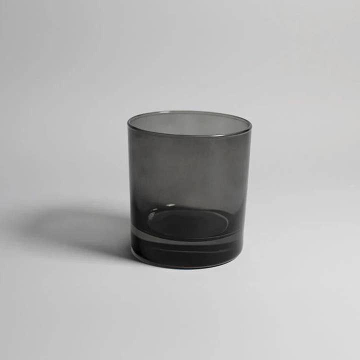 Hive and Honey Candle Supply - Wholesale Candle Holder - 8oz Translucent Smoke Candle Jar
