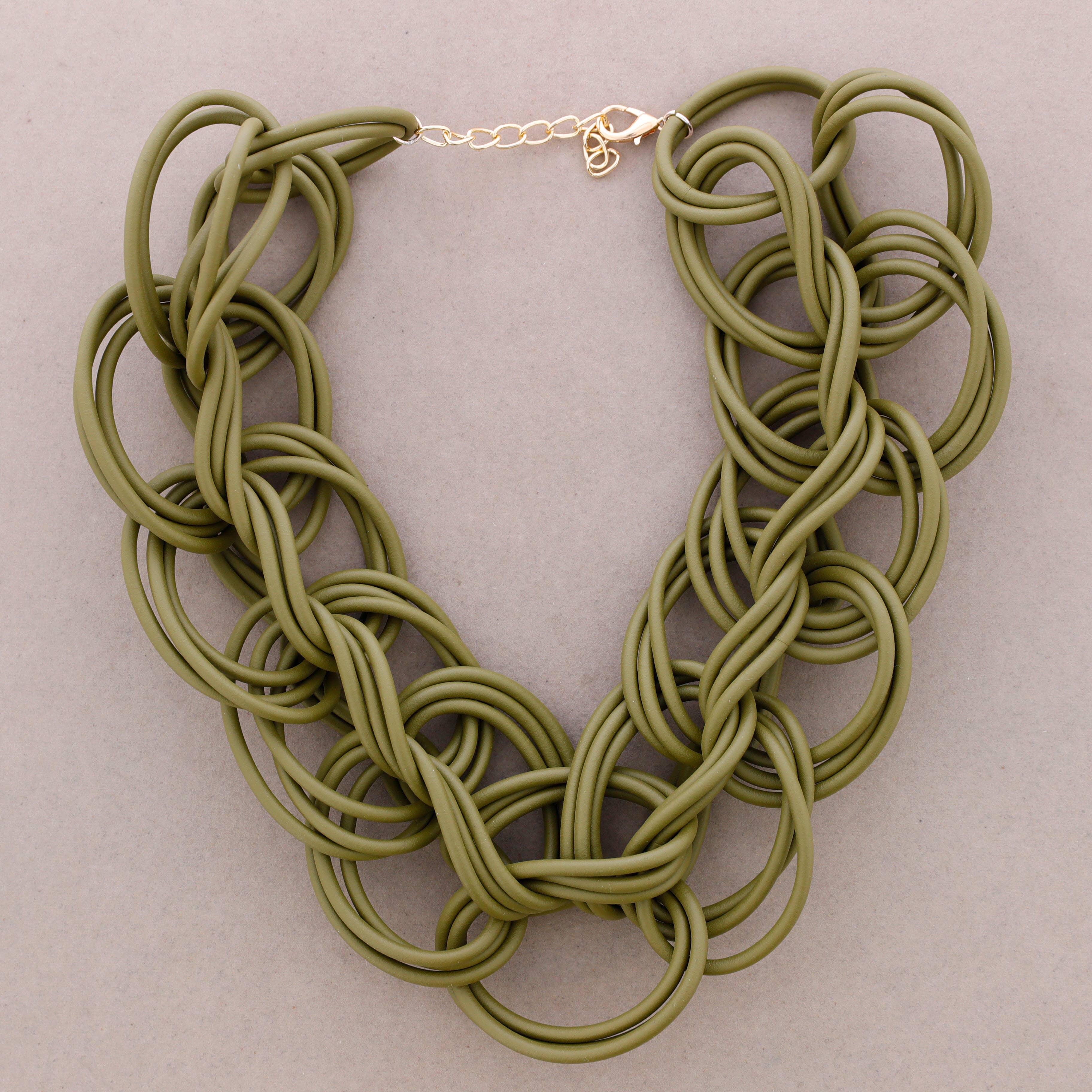 Sonata - Wholesale Snap Jewelry - Rubber Link Choker8