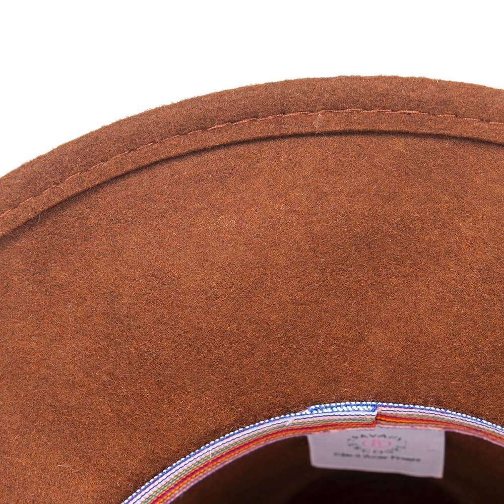 TRAVAUX EN COURS... - Wholesale Fedora - Women's - FELT HAT - leather band, sewn brim24