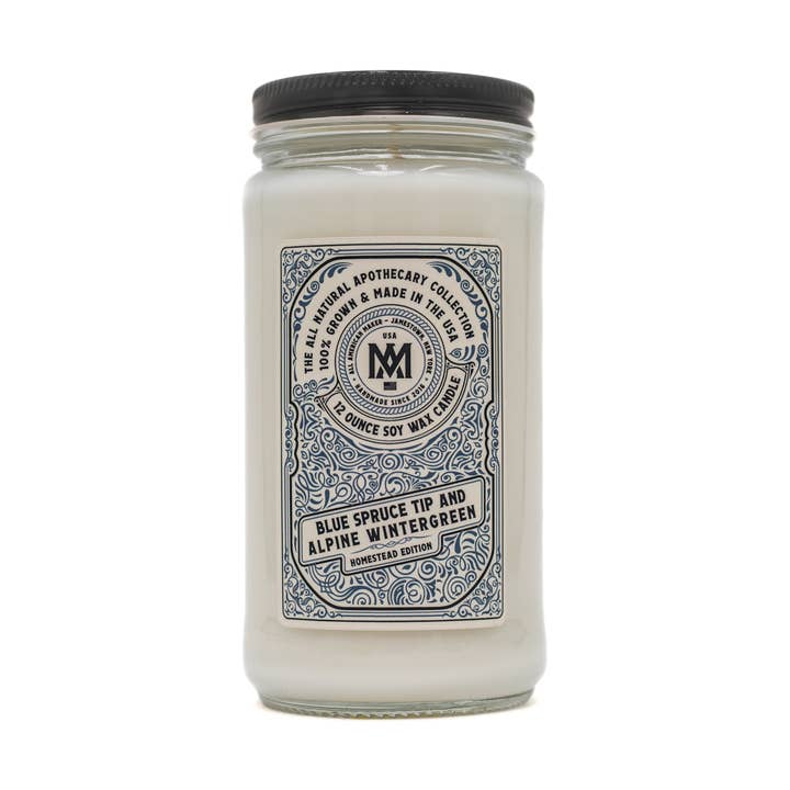 Punta de Abeto Azul y Gaulteria Alpina : Vela para venta al por mayor de All American Maker