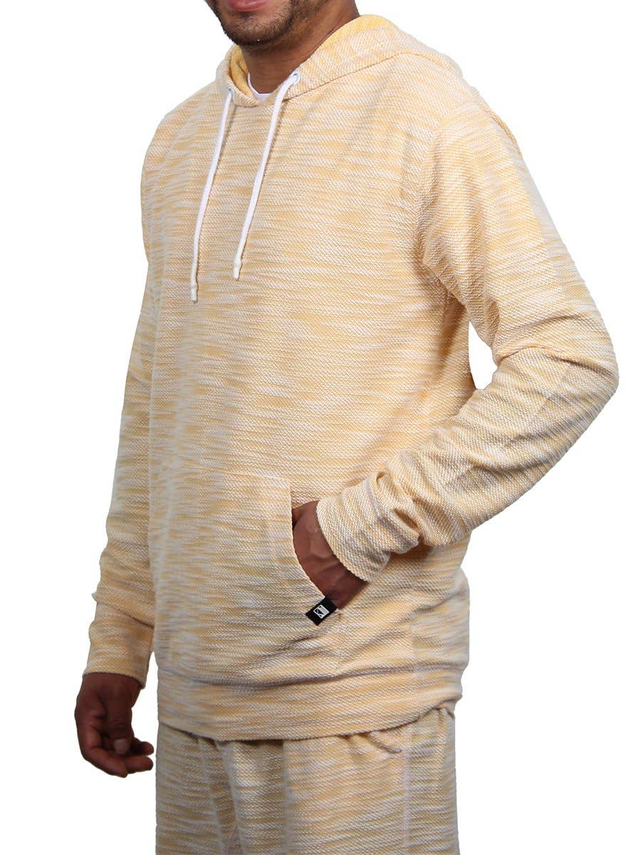 MUSTARD WHITE Rockview Pullover Hoodie  Sku: W2447-0001 for wholesale on Faire1