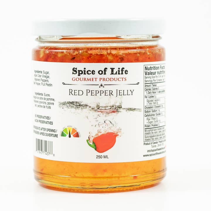 Red Pepper Jelly for wholesale by Spice Of Life Selections