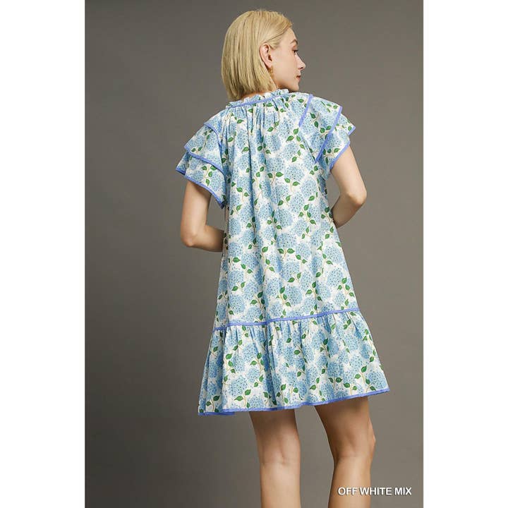 STYLE USA - Wholesale Dress - Women's - Floral Tiered Dress6