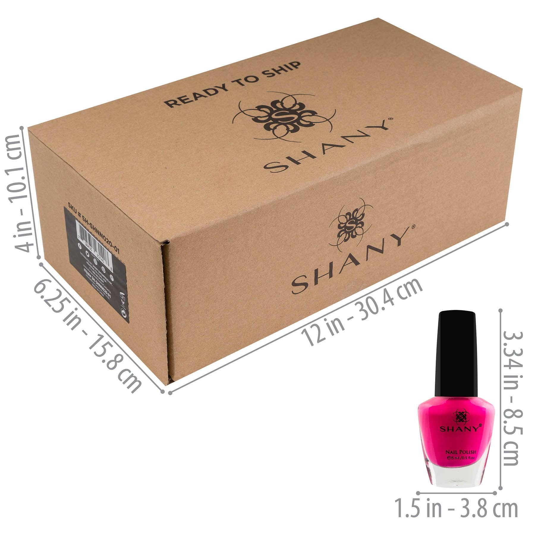 SHANY Cosmetics - Wholesale Nail Polish Set - The Cosmopolitan Nail Polish set - Pack of 24 Colors3
