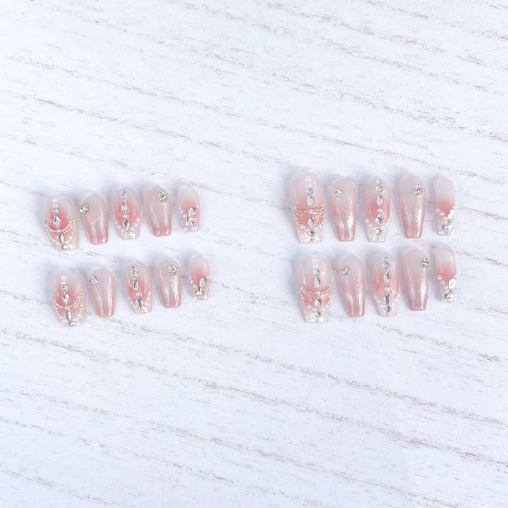 Oxalis Bliss - Wholesale Press-On/Fake Nails - reina4