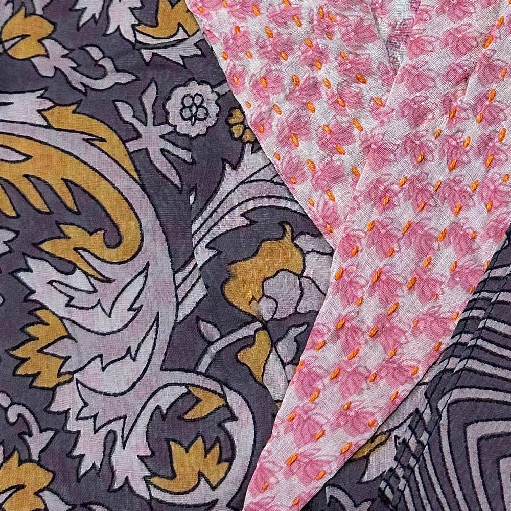 SERRV International - Wholesale Robe - Women's - Recycled Sari Spa Bath Robe3