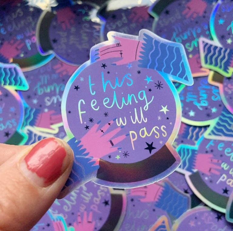 Ellastrated - Wholesale Sticker - This Feeling Will Pass Sticker
