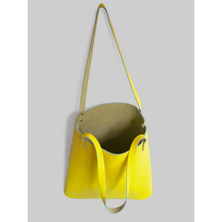 normal Behaviour - Wholesale Tote Bag - Women's - Women's Sturdy Tote Bag in Green, Yellow, Brown and Black4