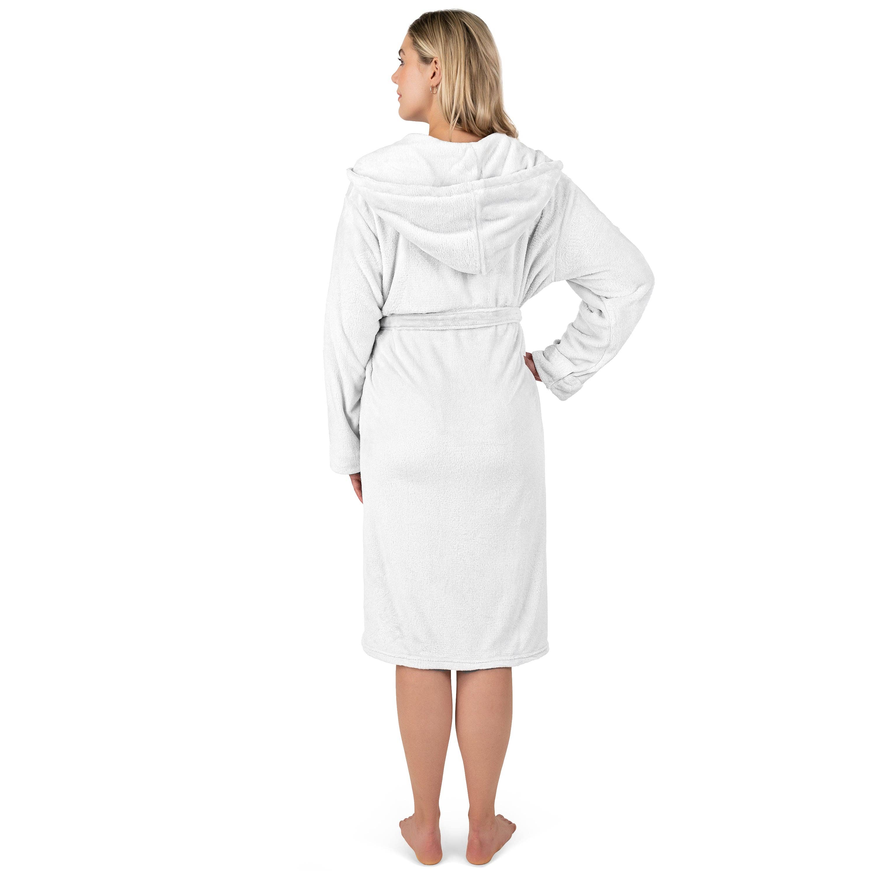 Pavilia - Wholesale Robe - Women's - Women's Classic Fleece Robe with Hood28
