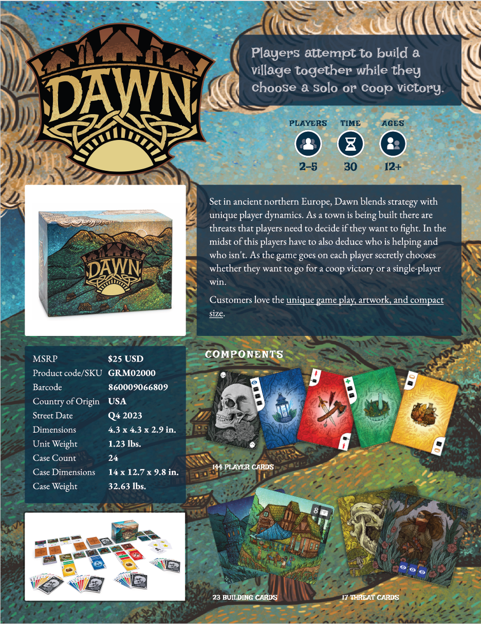 QMDirect - Wholesale Card Game - Dawn8