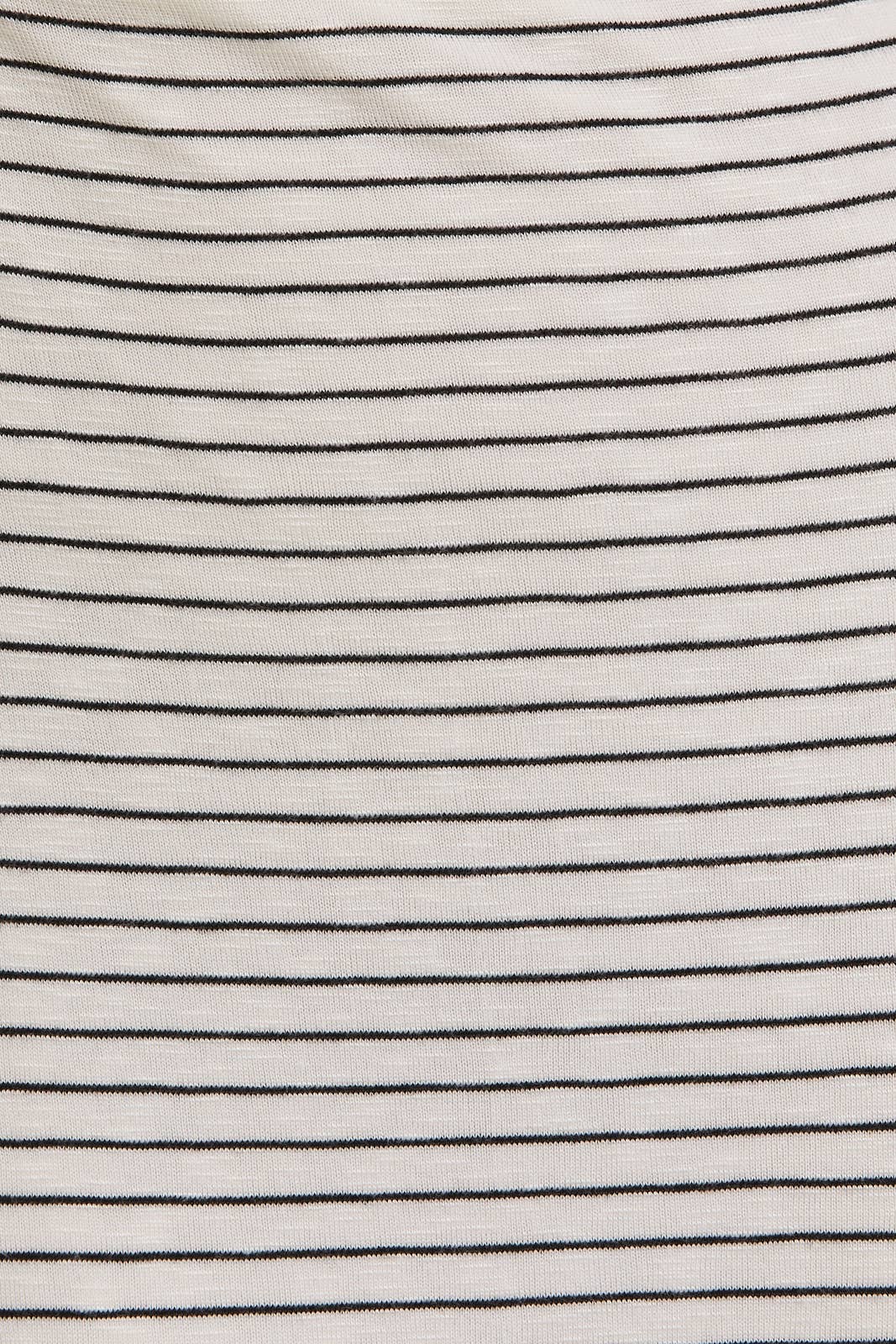 V-NECK SHORT SLEEVE STRIPE DRESS for wholesale on Faire4