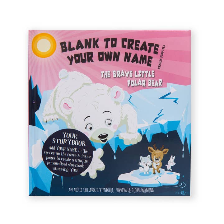 Polar Bear Storybook - Blank Female for wholesale by The H&H Group