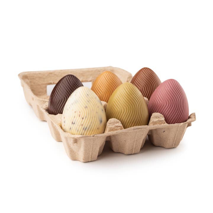 Ovos de galinha de chocolate - 6 sabores por atacado de CIOCCOLATO CHIAMBRETTO 1910 - IL CIOCCOLATO DI TORINO