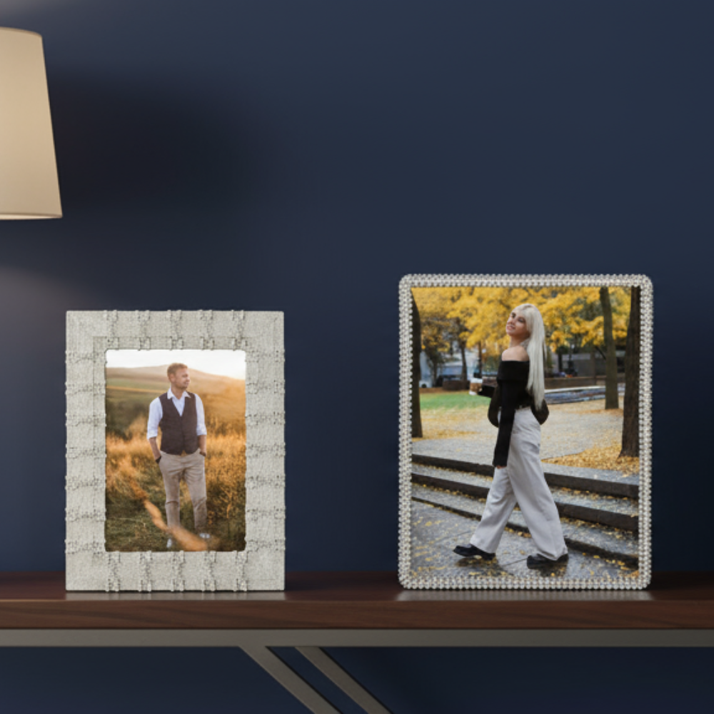 Argent Cadre Crystal Chelsea | Cadre Photo | Cadre Image | en vente sur Faire4