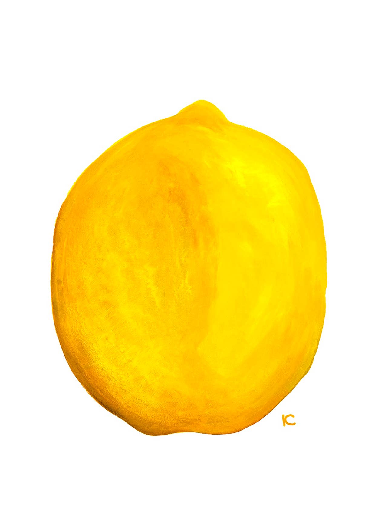 Citrus Daisy - Wholesale Everyday Greeting Card - Lemon Card0