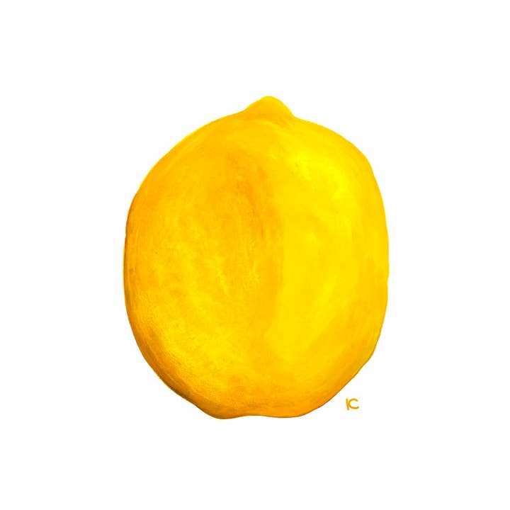 Citrus Daisy - Wholesale Everyday Greeting Card - Lemon Card