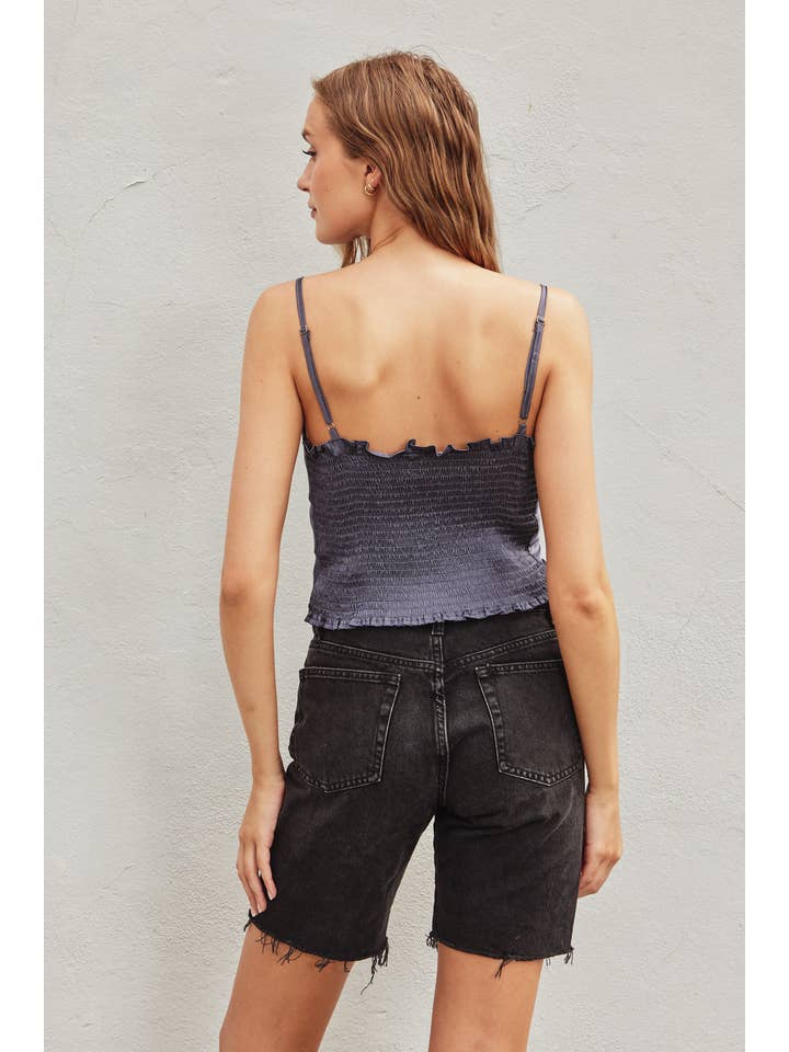 Dress Forum - Wholesale Camisole - Dames - Satijnen camitop met ronde hals (1)8