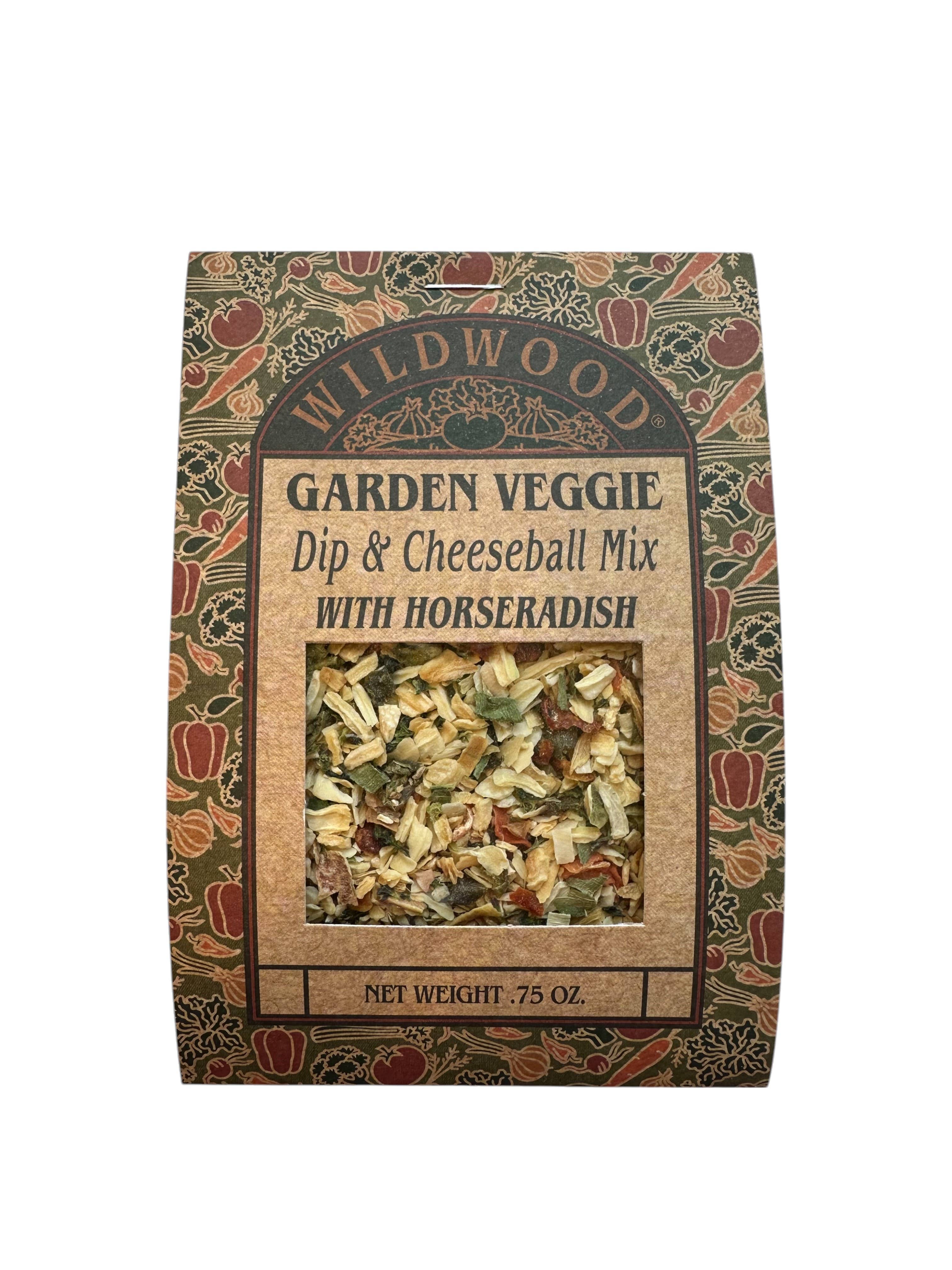 Wildwood Specialty Foods - Wholesale Dip - Garden Veggie with Horseradish Dip Mix Case1