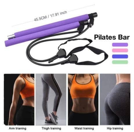 VIGOR - Wholesale Yoga Strap/Band - Indoor Exercise Portable Multi functional Yoga Stick Pilates24