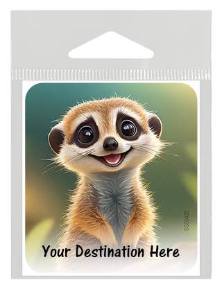 SJT Enterprises, Inc. - Vendita all'ingrosso Adesivo - Adesivo piccolo Meerkat0