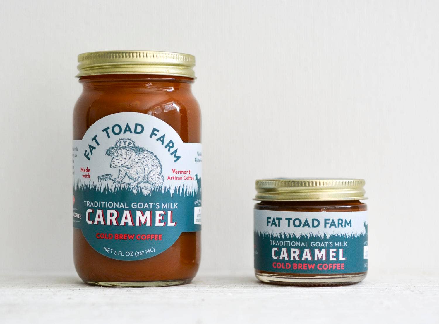 Butterfly Bakery of Vermont - Wholesale Caramel Sauce - 2oz Cold Brew Coffee Goat's Milk Caramel (Cajeta)5