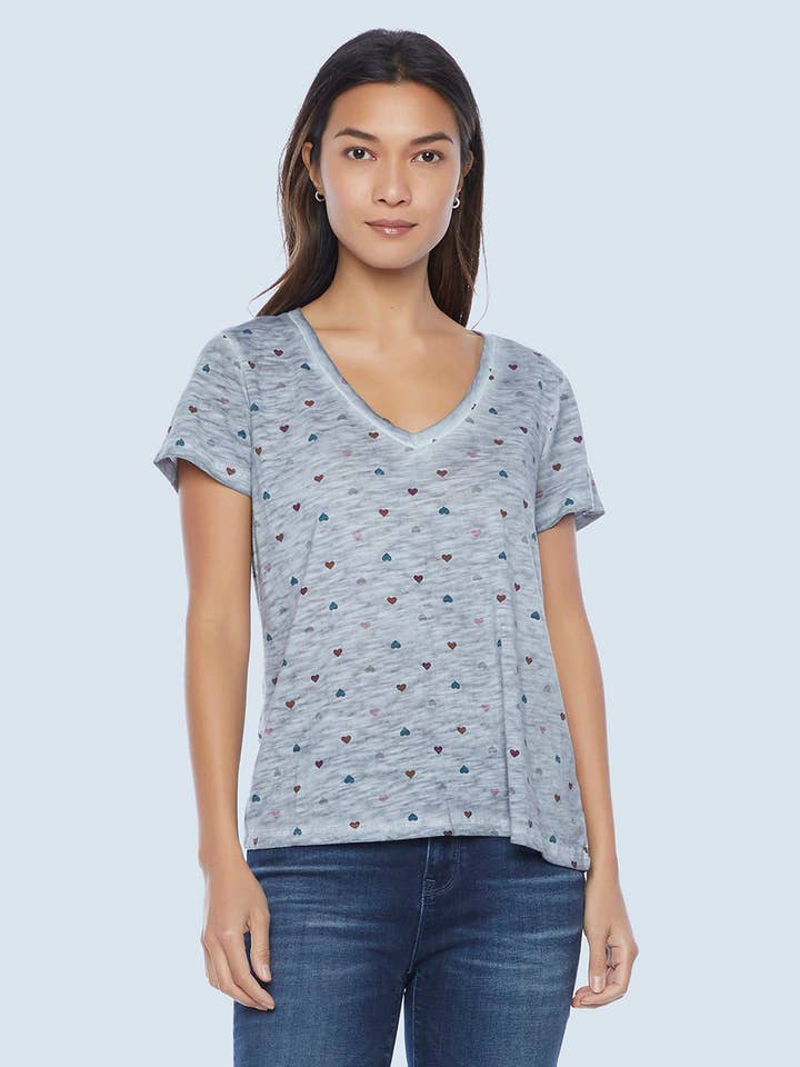 T-shirt We Heart You Slub pour la vente par Billy T