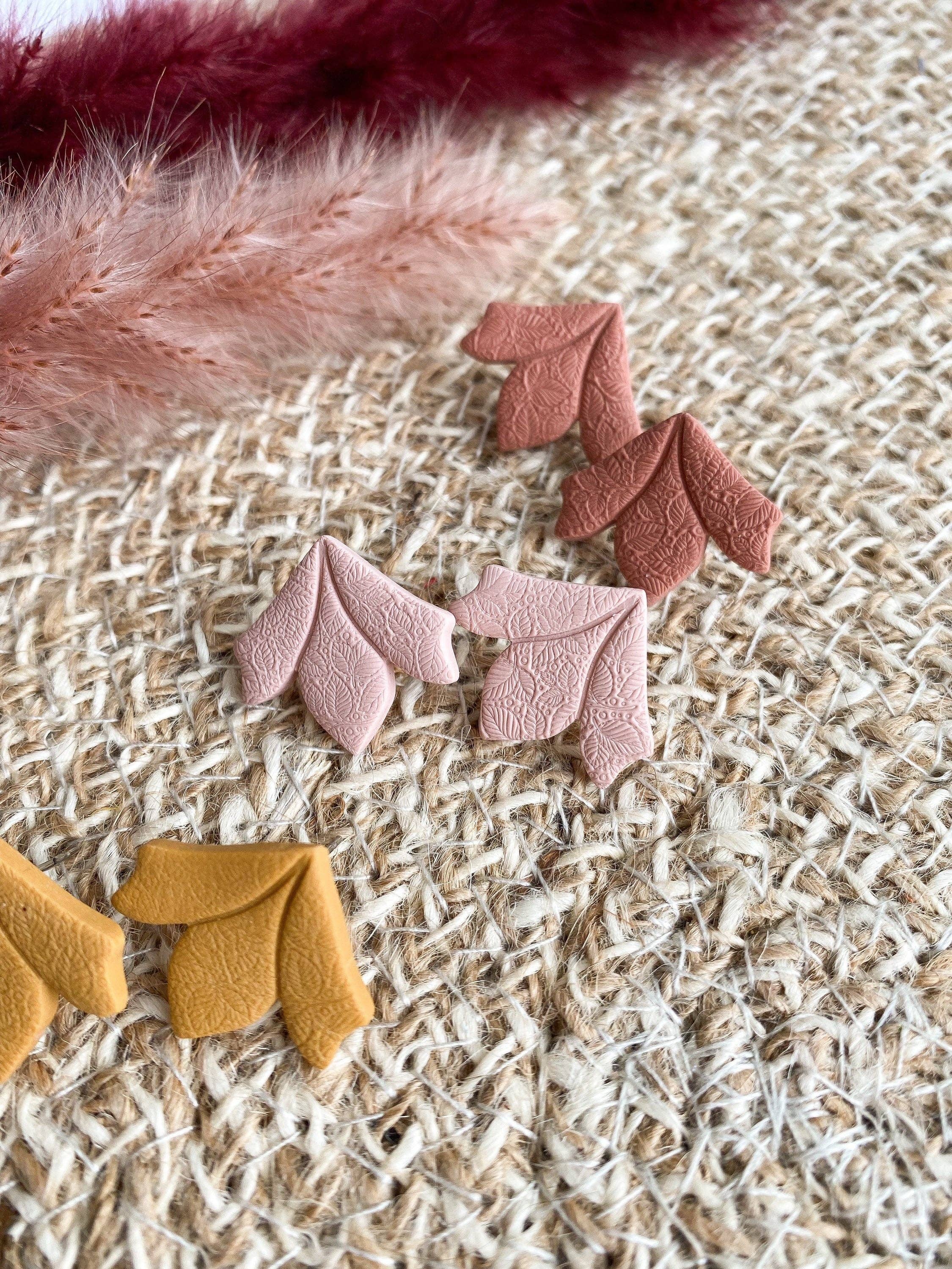 Clay by Day Designs - Wholesale Stud/Post Earrings - Textured Studs2