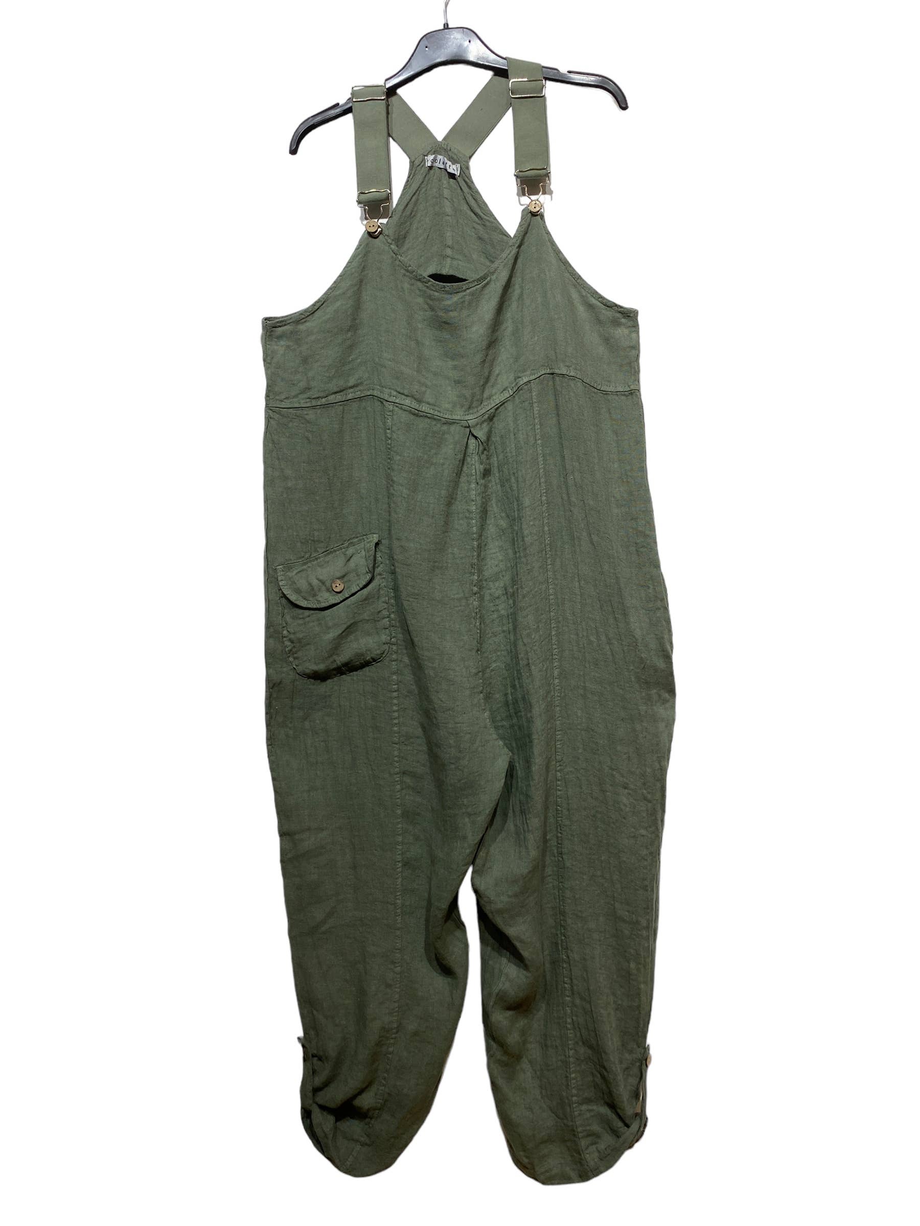 LINEN & COTTON HOUSE - Wholesale Overalls – Women's - 05400 OVERALLS IN LINEN25