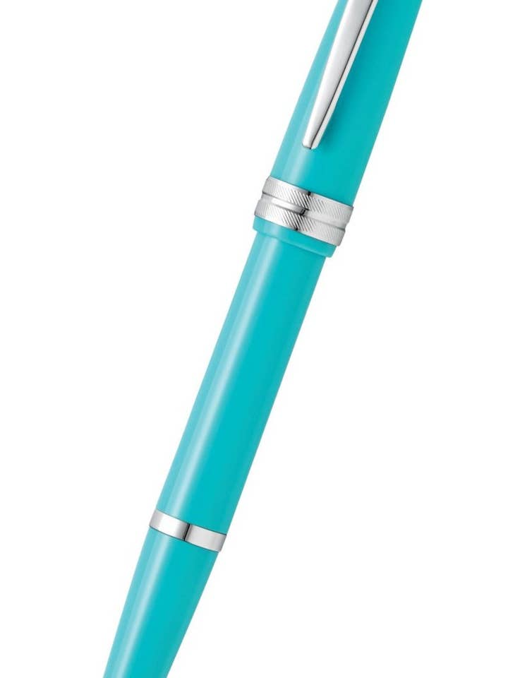 Bailey Light™ Polished Teal Resin Extra Fine Nib Fountain Pen for wholesale by A. T. Cross