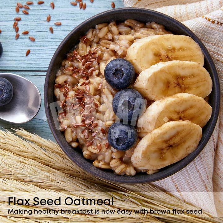 Granary Mart - Wholesale Plant Seeds - NATURAL WHOLE BROWN FLAX SEEDS1