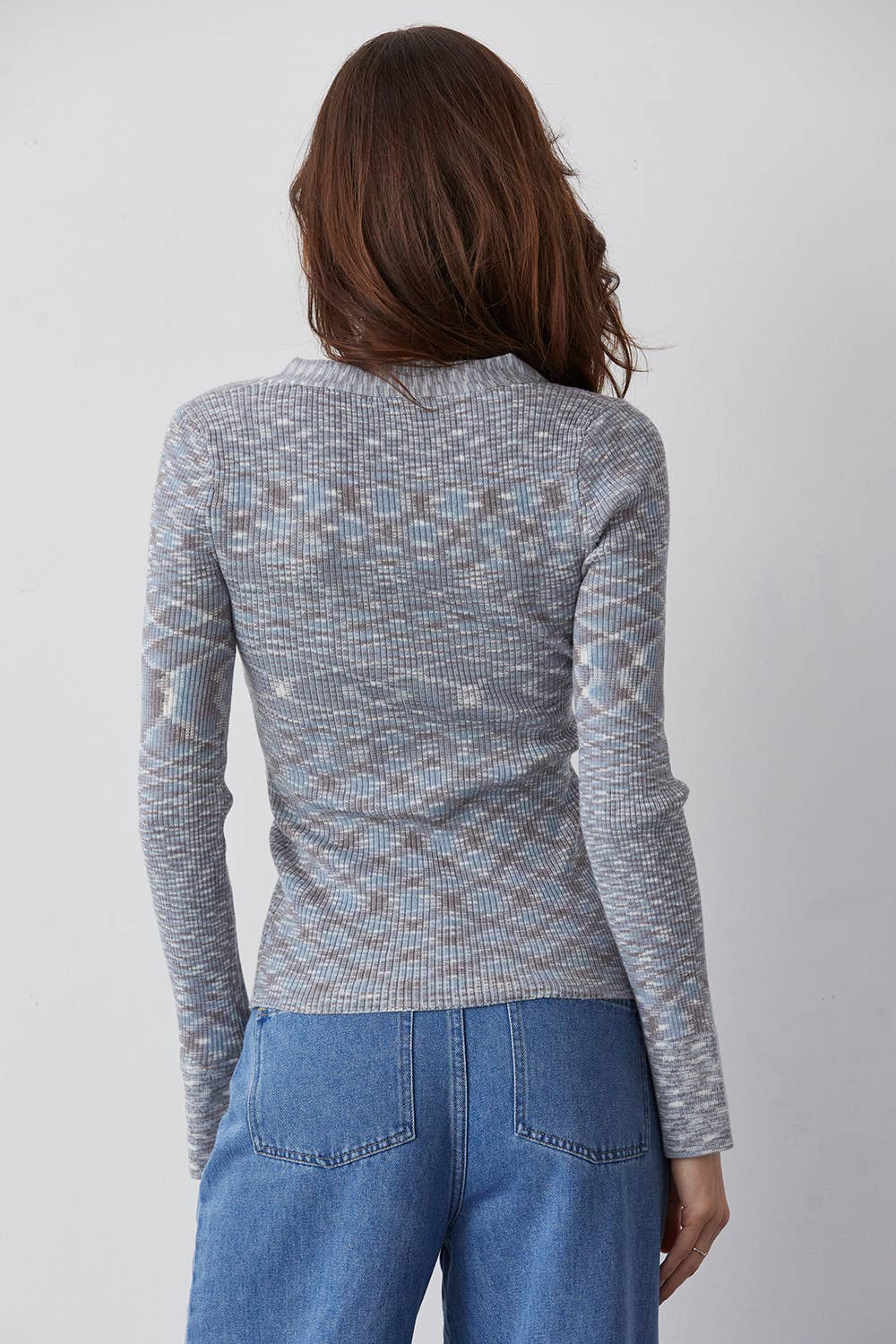 BLEU CT8882 - Débardeur Jemmie Twist sur le devant en vente sur Faire5