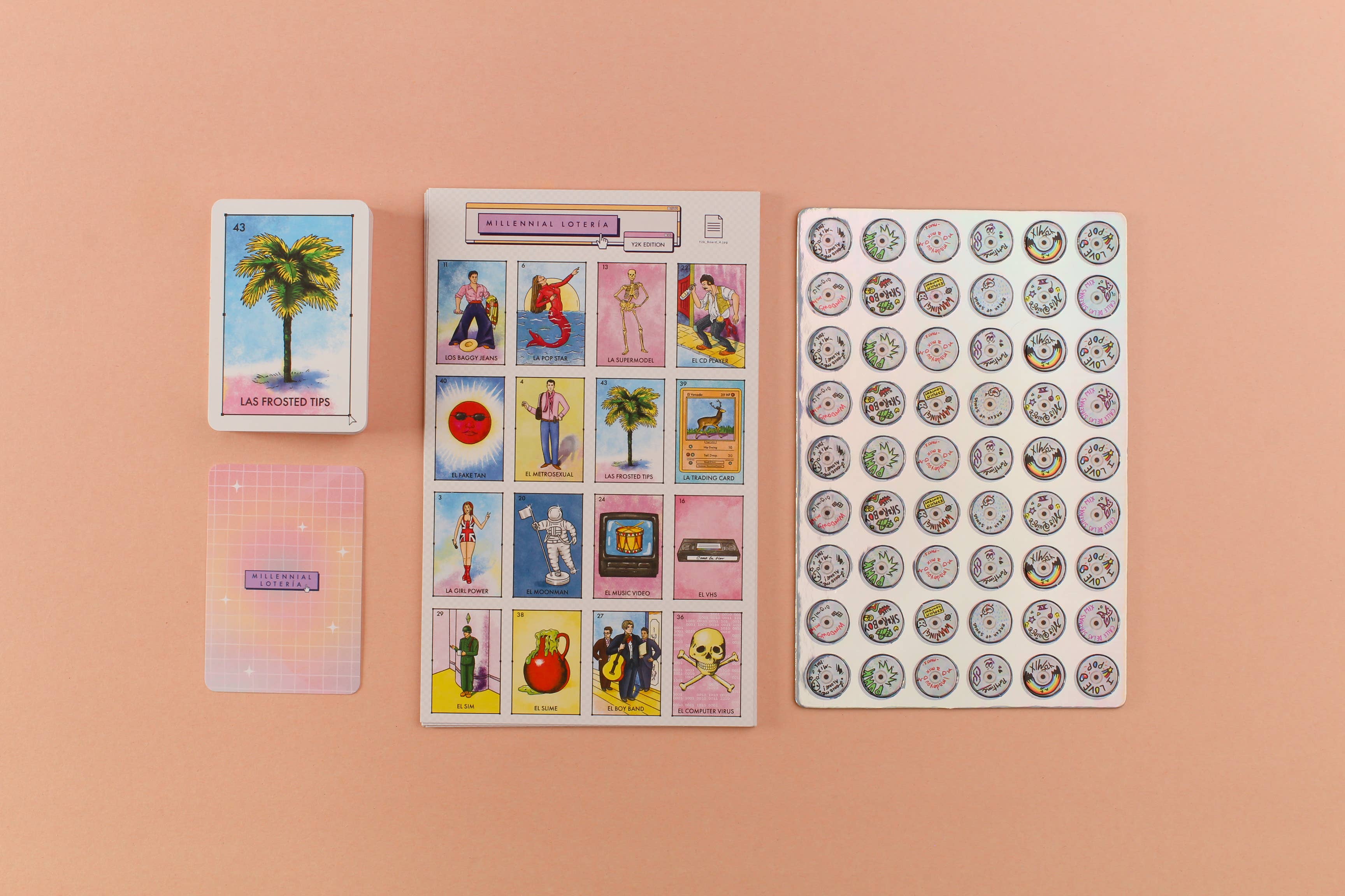 Blue Star Fiesta - Wholesale Card Game - Millennial Loteria: La Y2K Edition1