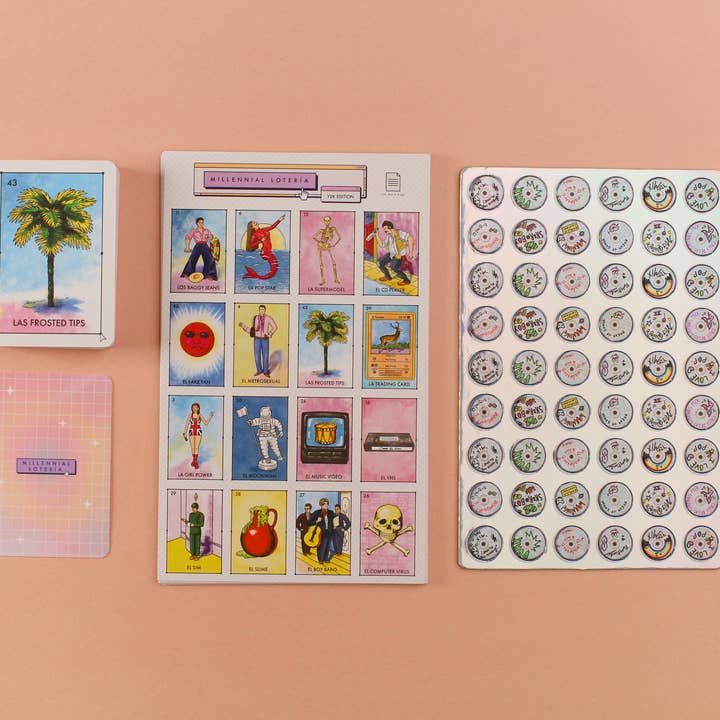 Blue Star Fiesta - Wholesale Card Game - Millennial Loteria: La Y2K Edition1