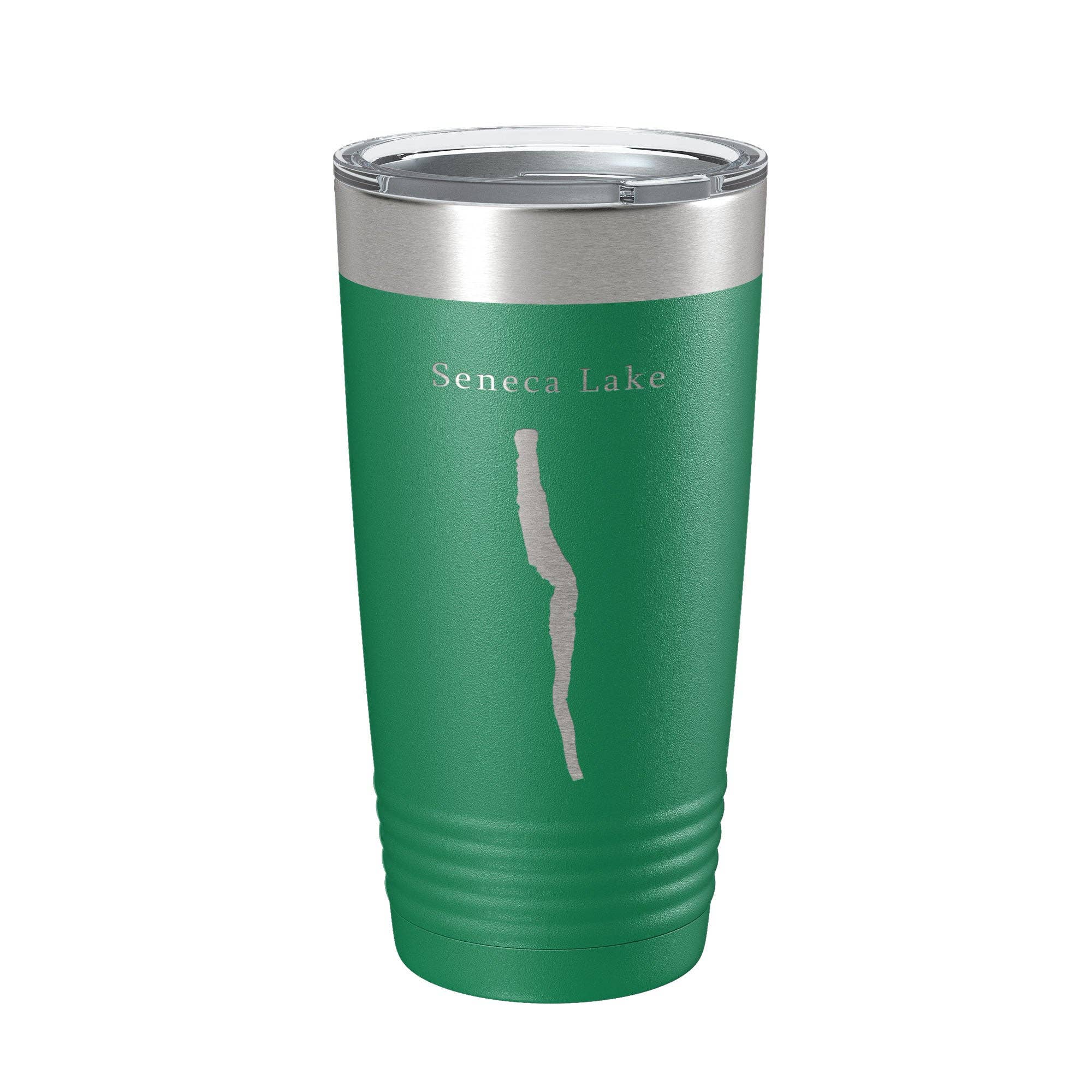 CarveBright - Wholesale Geïsoleerd drinkgerei - Seneca Lake Map Tumbler reismok geïsoleerde lasergegraveerde koffiekop New York 20 oz12