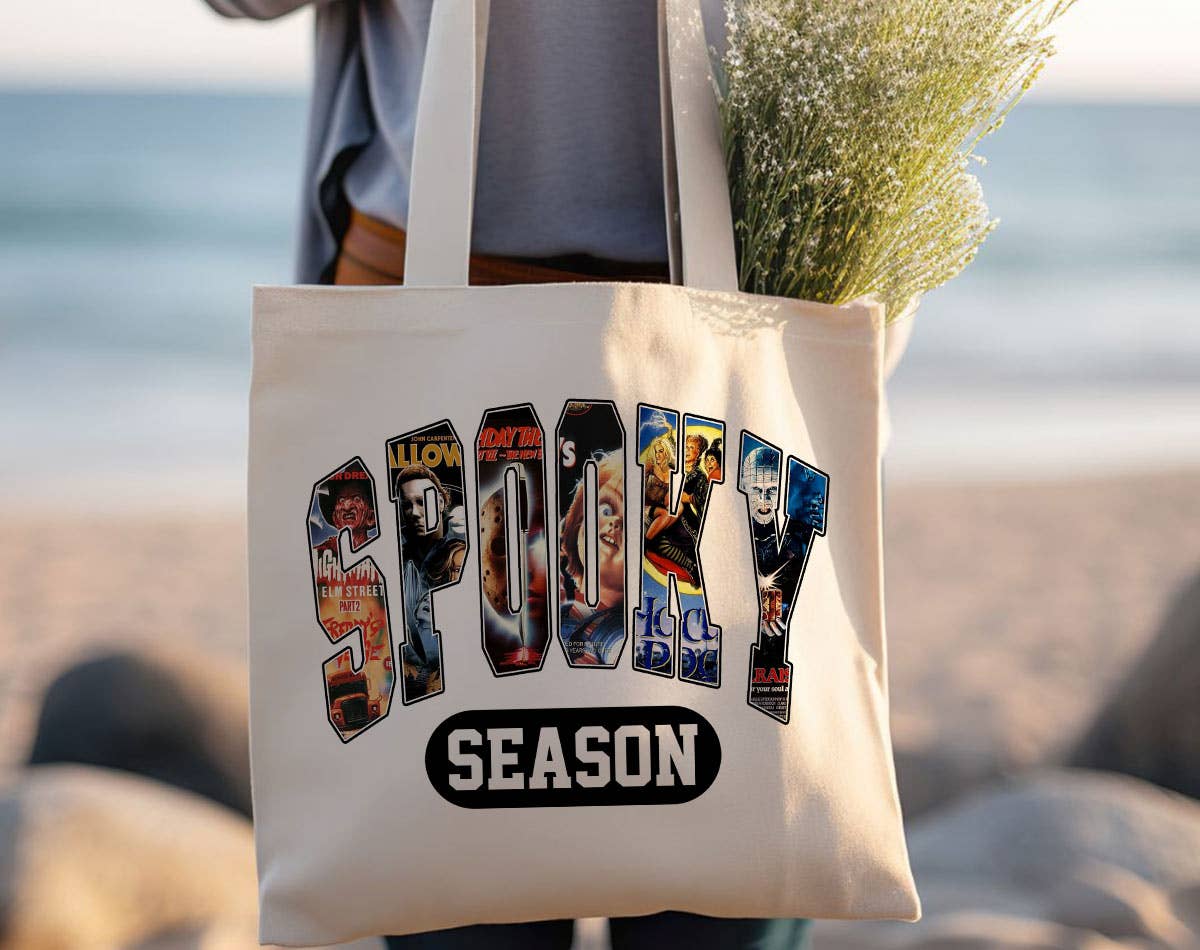 Sister Ray - Wholesale Tote Bag - Women's - Spooky Season Horror VHS Halloween Tote Bag 0