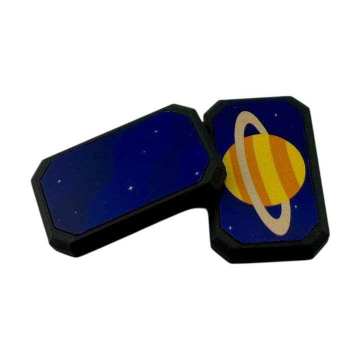 Kahn Creations - Sensory Friendly Products - Wholesale Fidget Toy - Kids - Saturn Silent Fidget Slider