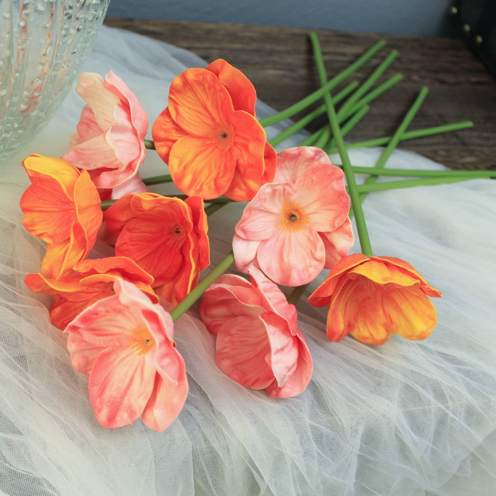 ACNITE(We cover U.S. import duties) - Wholesale Artificial flowers - Artificial poppy flowers real touch faux flowers home decor7