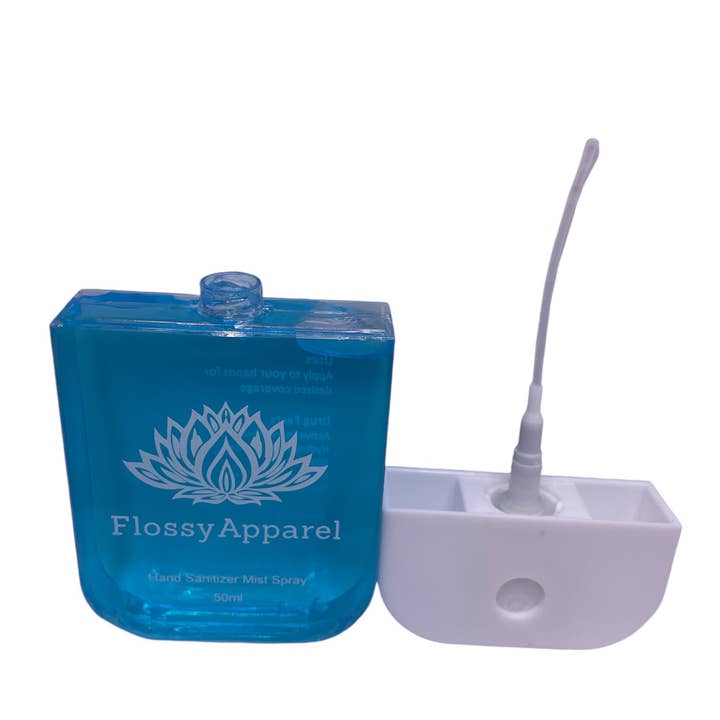 Flossy Apparel – Desinfetante para as mãos por atacado – Spray de névoa hidratante para as mãos Amber0