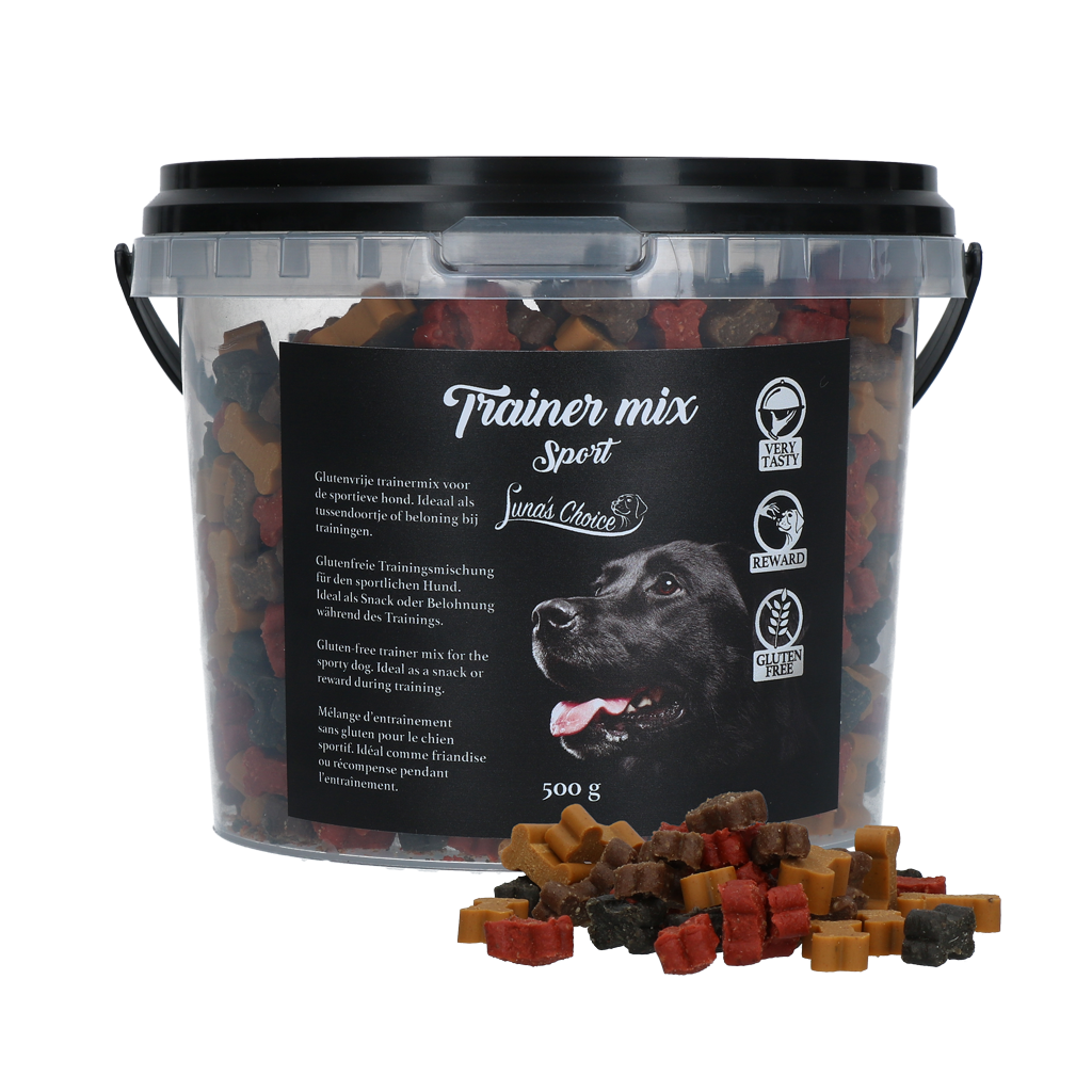 Hofman Animal Care - Wholesale Pet Treats - Dog - Luna's Choice Trainer Mix Sport (gluten-free)0