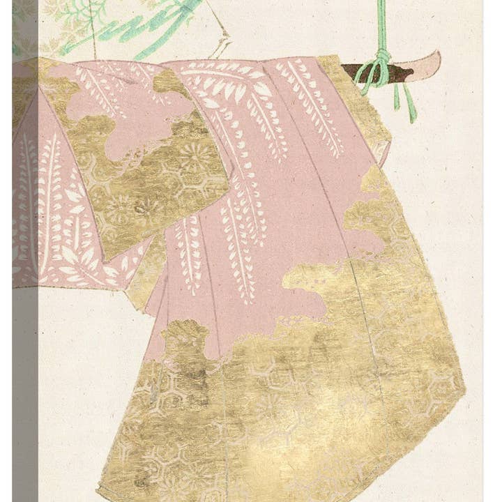 Gold Kimono Ii 22'' x 20'' Canvas Wall Art for wholesale by PTM Images