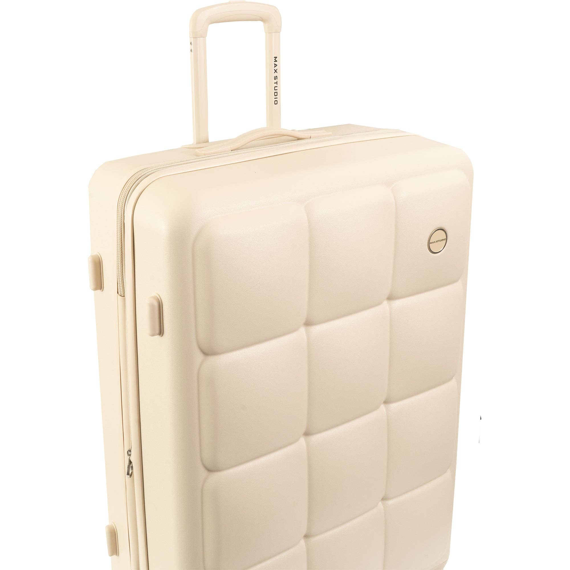Magid - Wholesale Luggage - Max Studio The Square Embossed ABS 2-Piece Hard-Sided Luggage Set33