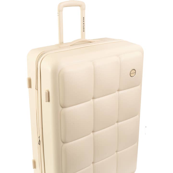 Magid - Wholesale Luggage - Max Studio The Square Embossed ABS 2-Piece Hard-Sided Luggage Set33