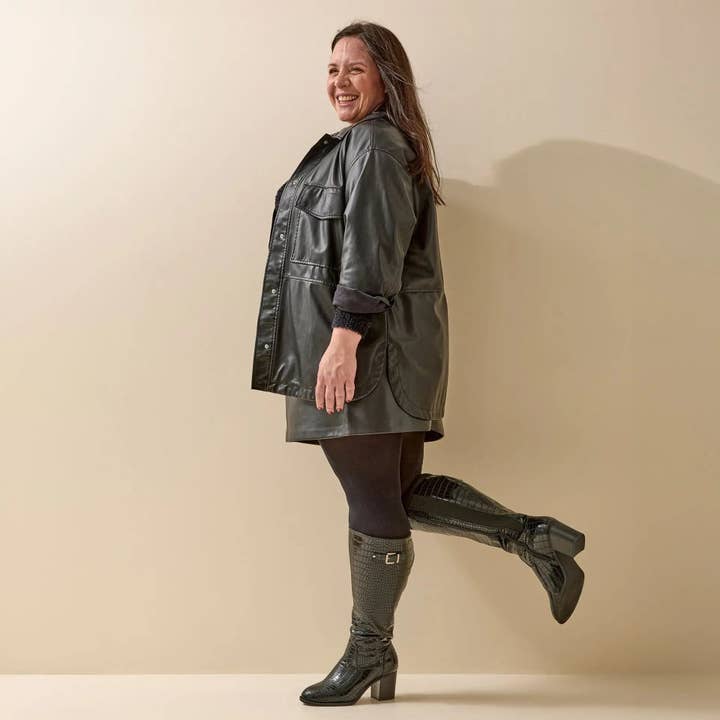 Gabylou - Wholesale Boots - Women's - Wide Calf Boots 3XL - Romy Model33