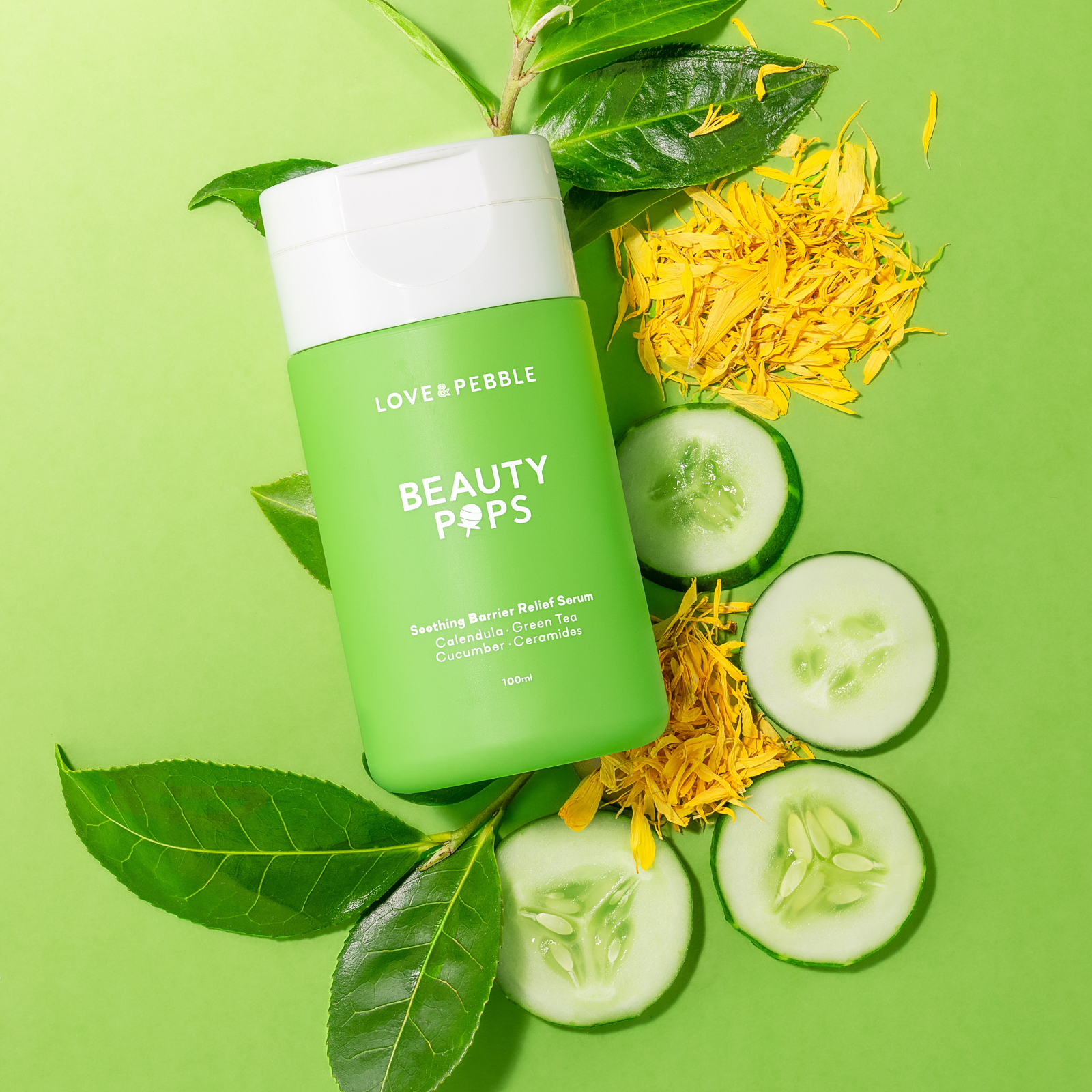 Love & Pebble - Vente Masque pour le visage - Coffret BEAUTY POPS™ Éclat & Apaisement - Soin Visage Glacé9