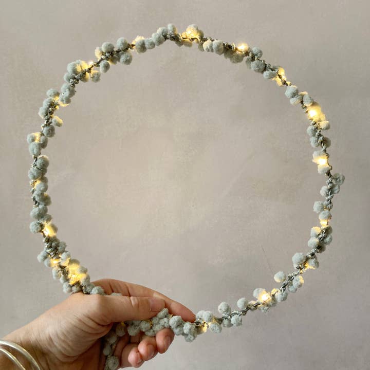 Melanie Porter – wholesale Nattlampa - Barn och baby – Enkel Pom Pom Hoop Ljus