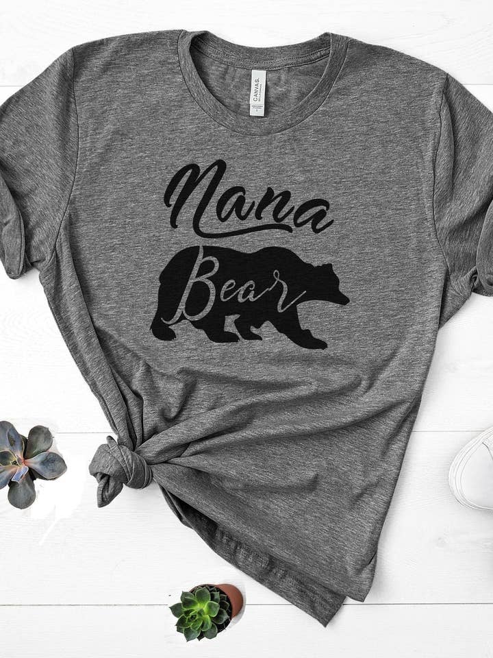 Nana Bear Shirt | Grandma shirt - Nana Gift - Best Gift for Nana - Mothers Day Shirt - Nana Shirt - Womens Shirt - Love my Nana for wholesale by EBOLLO